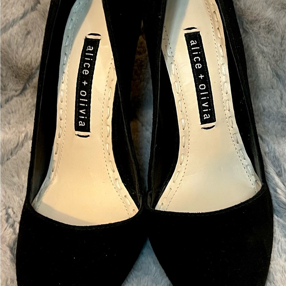 Alice + Olivia Black Women's Shoes - Worn Once